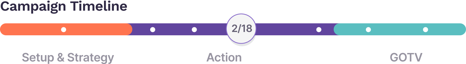 political campaign timeline