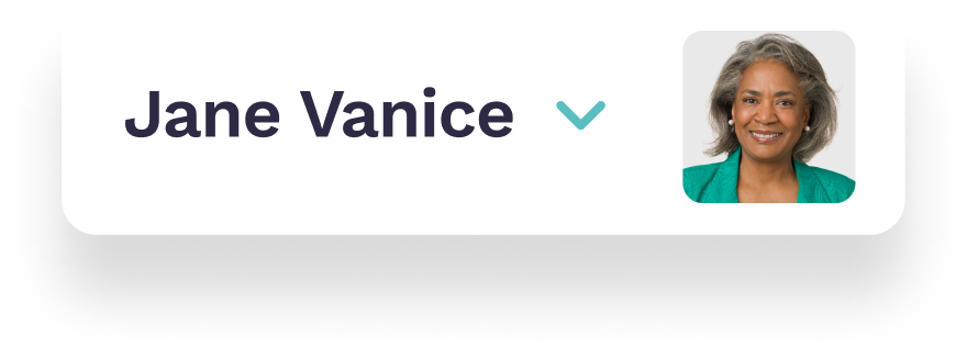 political candidate profile photo