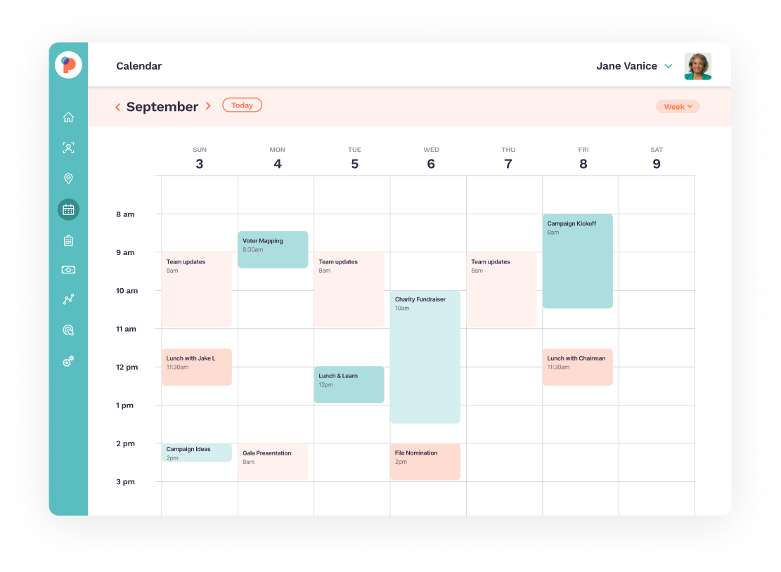 proximity calendar solution