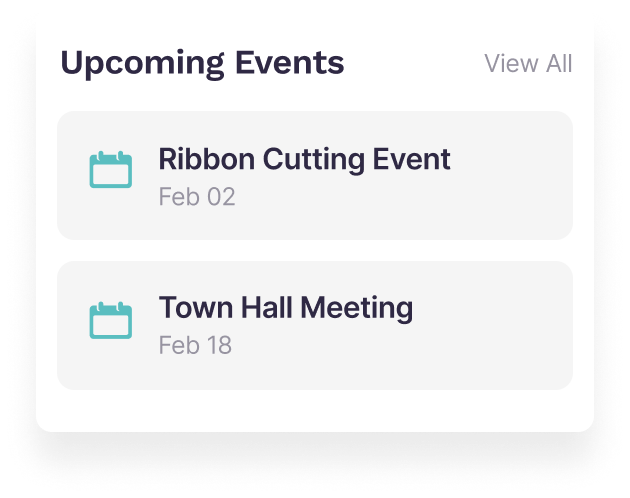 proximity elected official upcoming events